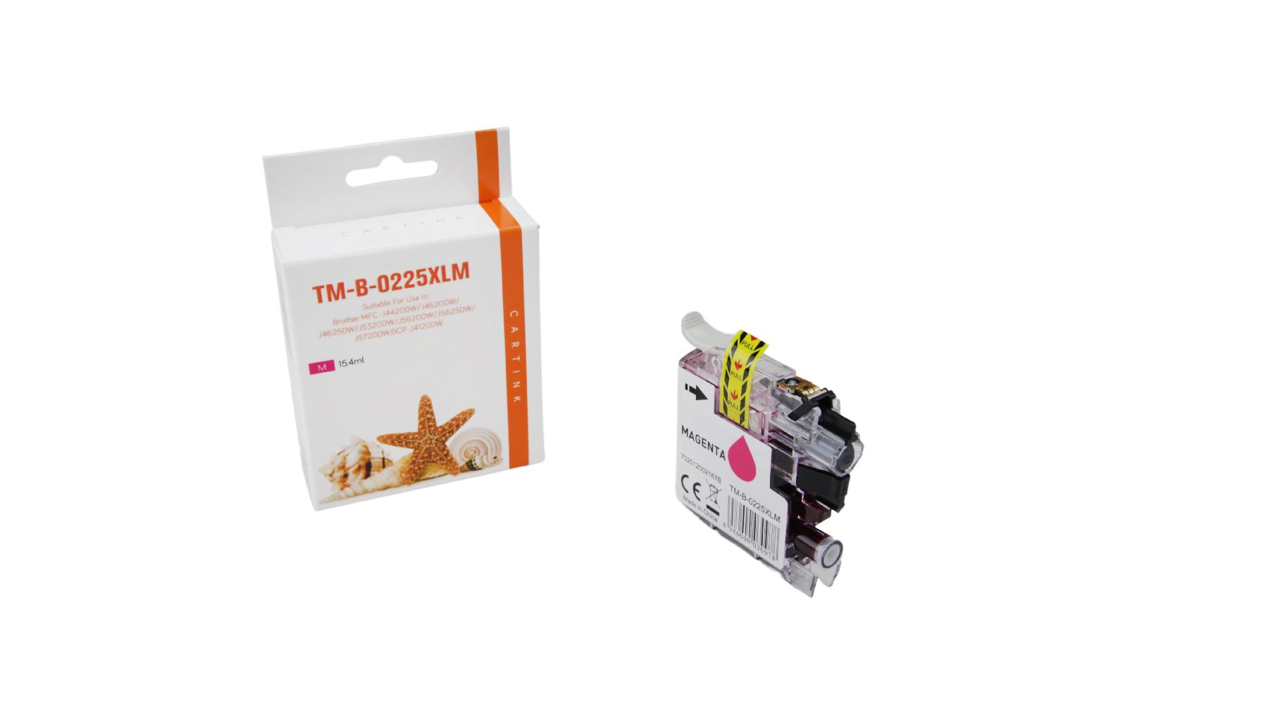 Original Brother Tinte LC-225XLM In Magenta – Für Beste Druckergebnisse & Langlebigkeit