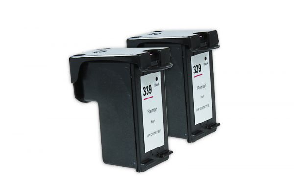 Alternativ zu HP 339 Druckerpatrone schwarz 2x