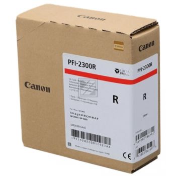 Canon Tintenpatrone rot SC (5282C001, PFI-2300R)