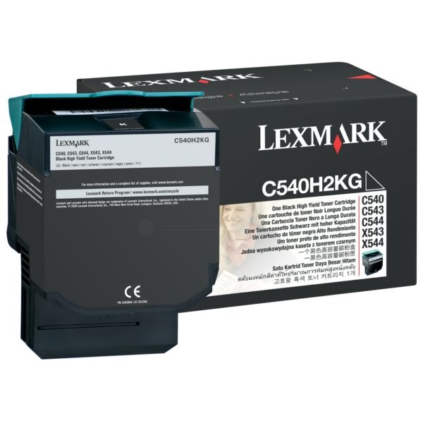 Lexmark C540H1KG Original Toner schwarz return program